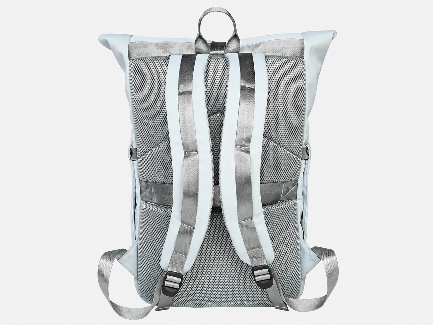 Custom Roll-Top Backpack — Shoulder straps