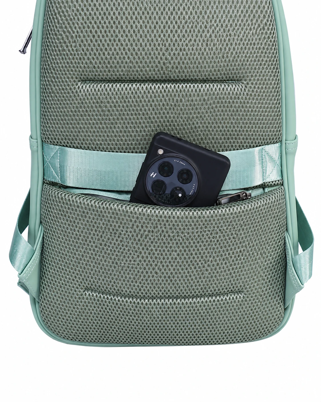 OEM Everyday Backpack — Rear pocket detail
